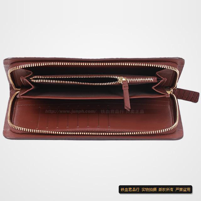 11寸鳄鱼单拉链手包 手工制作 男士钱包